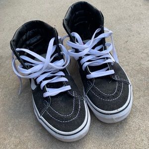 Black high top vans